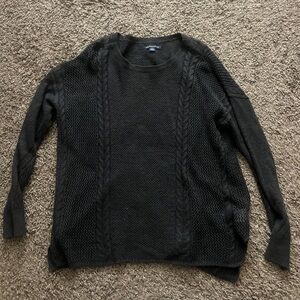 Black American Eagle Sweater